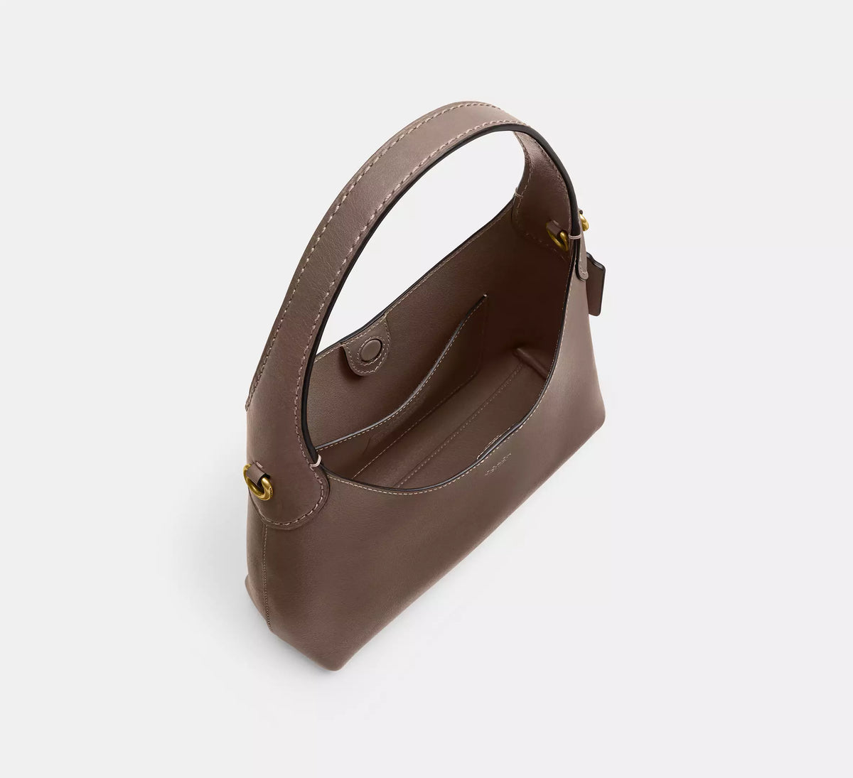 Coach Brooklyn Shoulder Bag 23 Dark Stone