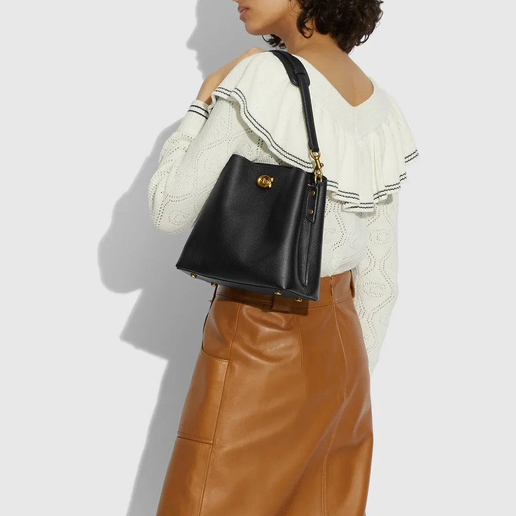 Coach Willow Bucket Bag Black