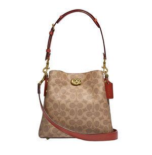 Coach Willow Bucket Bag In Signature Canvas