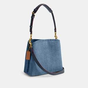 Coach Willow Bucket Bag Denim