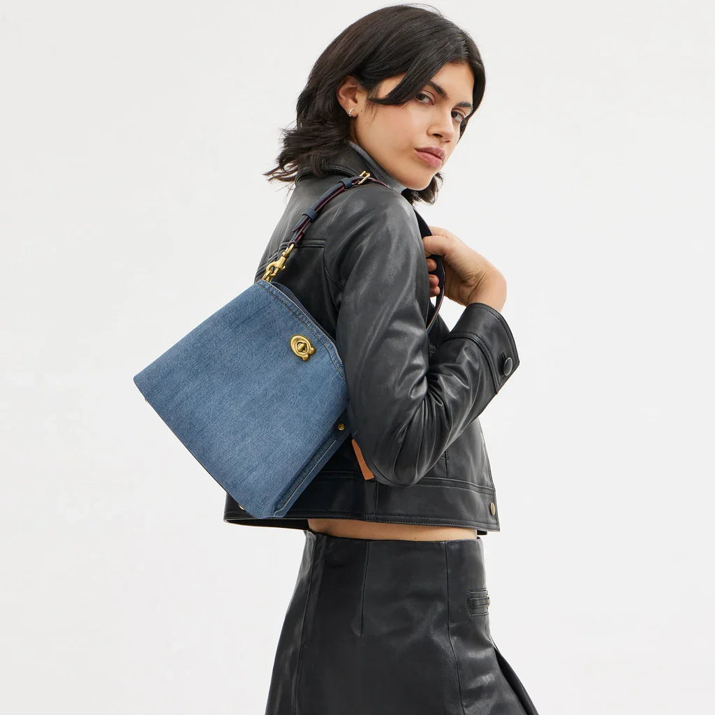 Coach Willow Bucket Bag Denim
