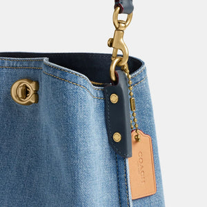 Coach Willow Bucket Bag Denim