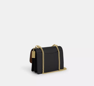 Coach Klare Crossbody Bag In Signature Canvas Walnut Black