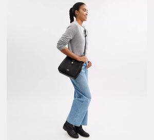 Coach Hadley Convertible Crossbody Bag Black