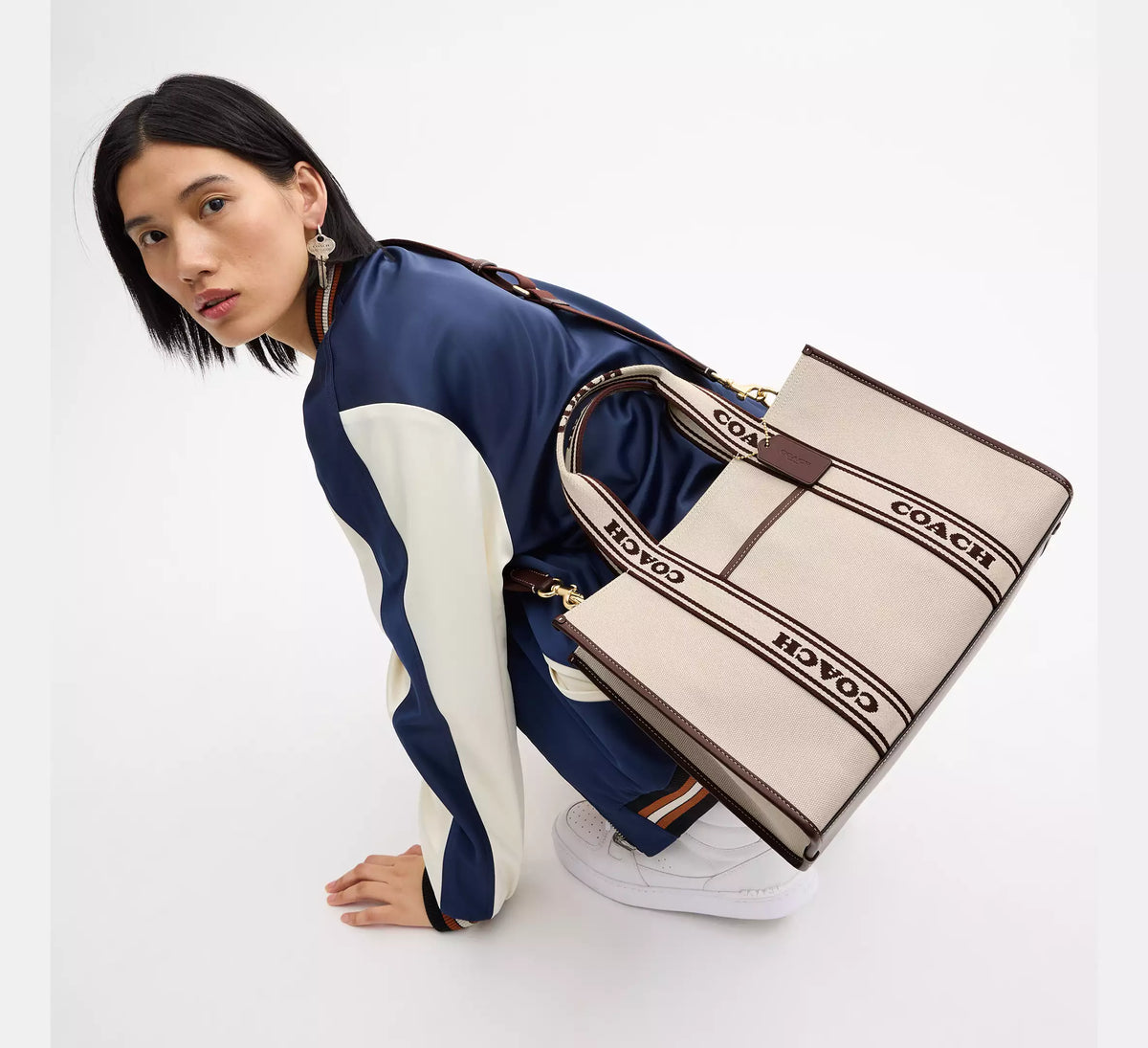 Coach Smith Tote Bag Cream