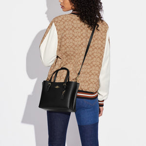 Coach Mollie Tote Bag 25 In Black