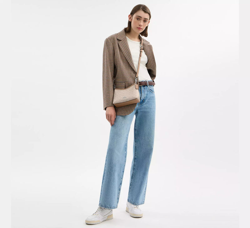 Coach Laurel Small Shoulder Bag In Signature Canvas