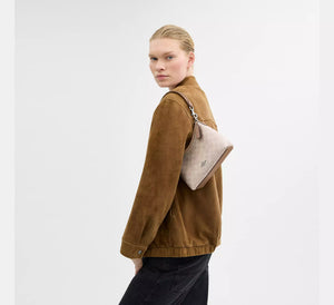 Coach Laurel Small Shoulder Bag In Signature Canvas
