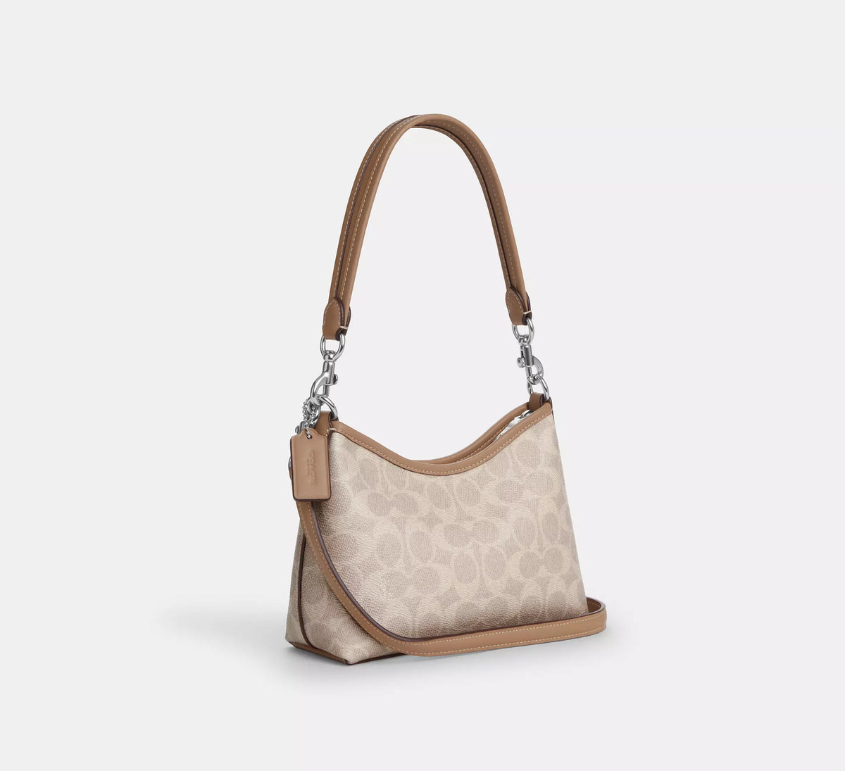 Coach Laurel Small Shoulder Bag In Signature Canvas