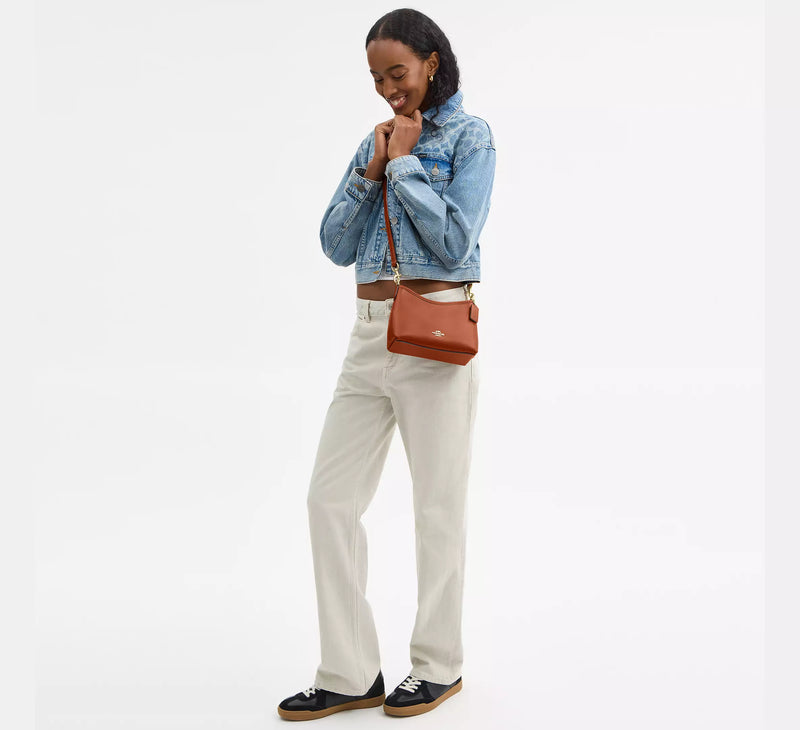 Coach Laurel Small Shoulder Bag Tan
