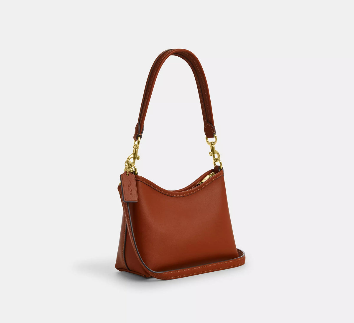 Coach Laurel Small Shoulder Bag Tan