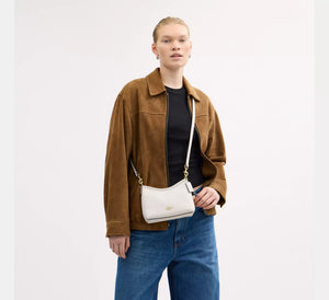 Coach Laurel Small Shoulder Bag Chalk