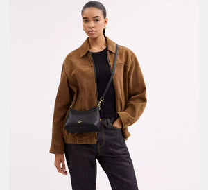 Coach Laurel Small Shoulder Bag Black