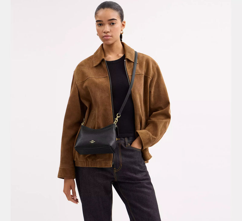 Coach Laurel Small Shoulder Bag Black