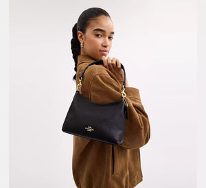 Coach Laurel Small Shoulder Bag Black