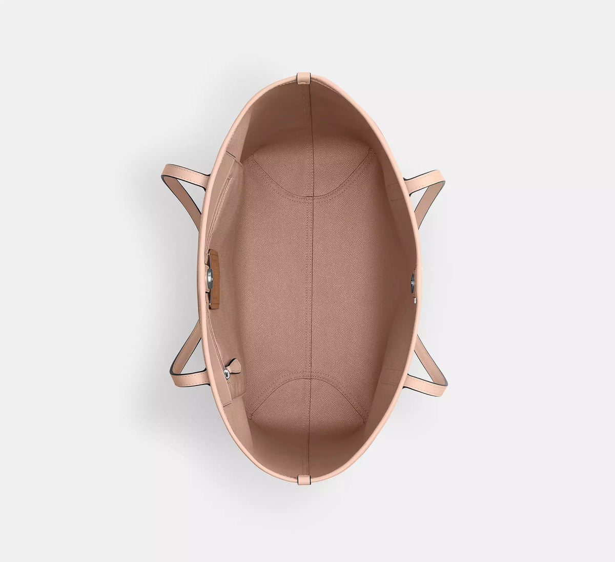 Coach City Tote Bag In Signature Canvas Sand Taupe