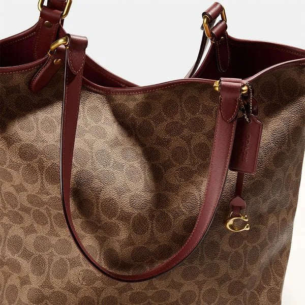 Coach Day Tote in Signature Canvas