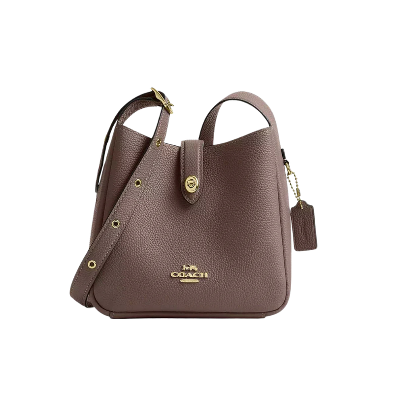 COACH Hadley Mini Crossbody Bag Dark Stone