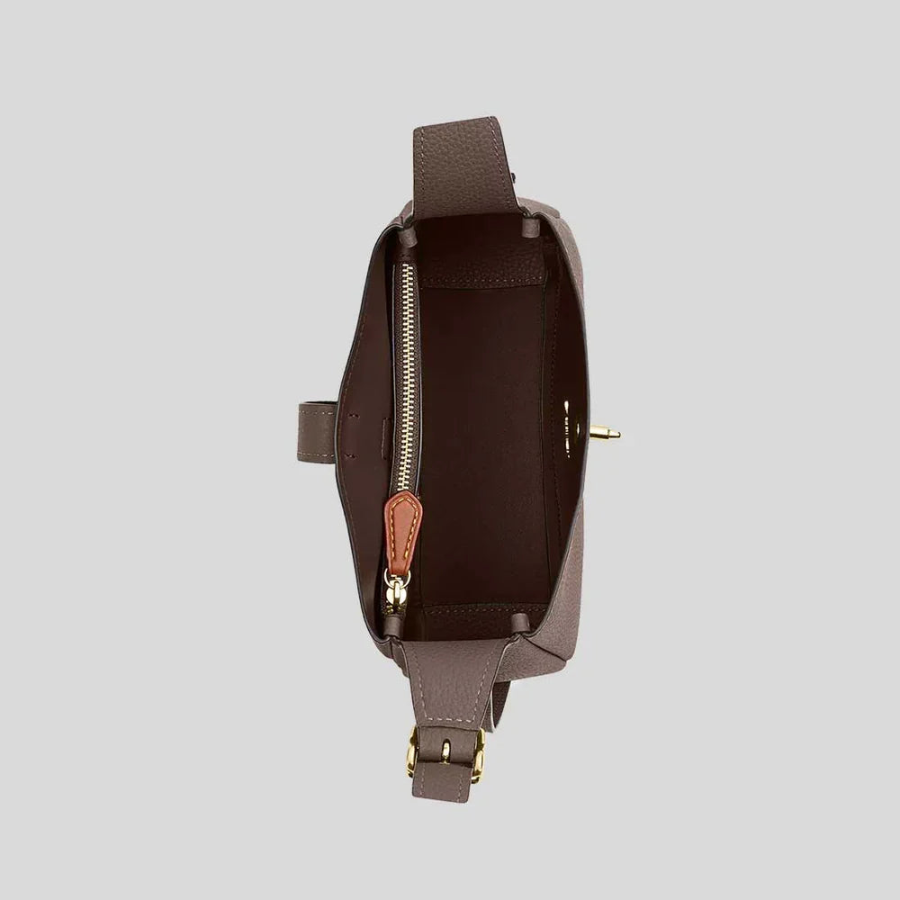 COACH Hadley Mini Crossbody Bag Dark Stone