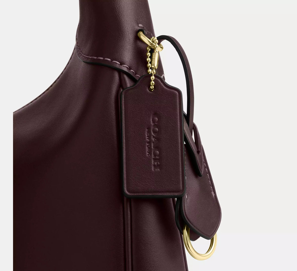 Coach Ella Shoulder Bag Gold Espresso