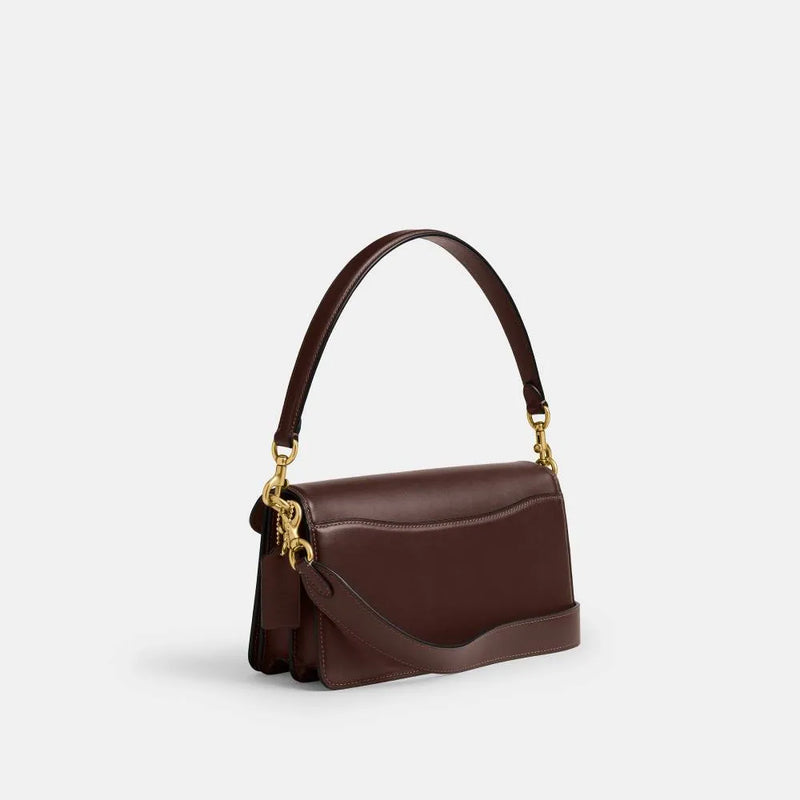 Tabby Shoulder Bag 26 Signature Coach Dark Brown Bag