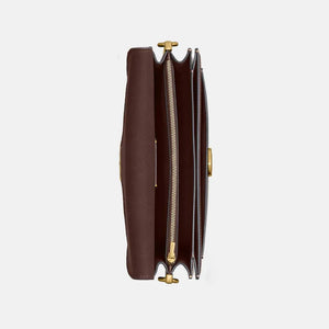 Tabby Shoulder Bag 26 Signature Coach Dark Brown Bag