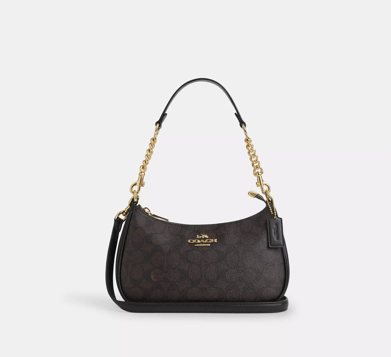 Teri Shoulder Bag In Signature Canvas