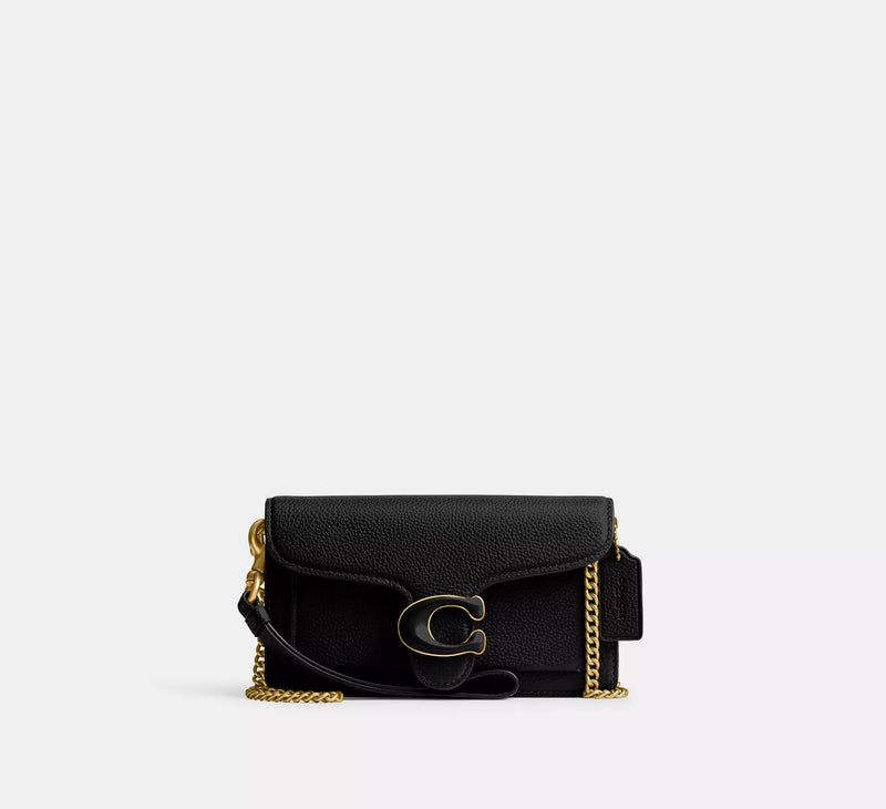 Tabby Crossbody Wristlet Black