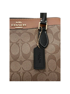 Signature Mini Darcie Carryall Crossbody Bag Khaki Multi