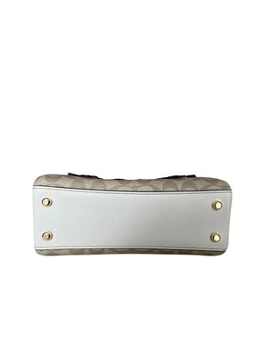 Signature Mini Darcie Carryall Crossbody Bag Khaki Multi