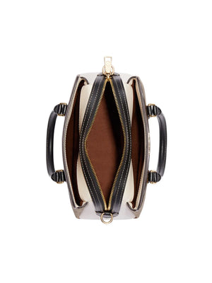 Signature Mini Darcie Carryall Crossbody Bag Khaki Multi