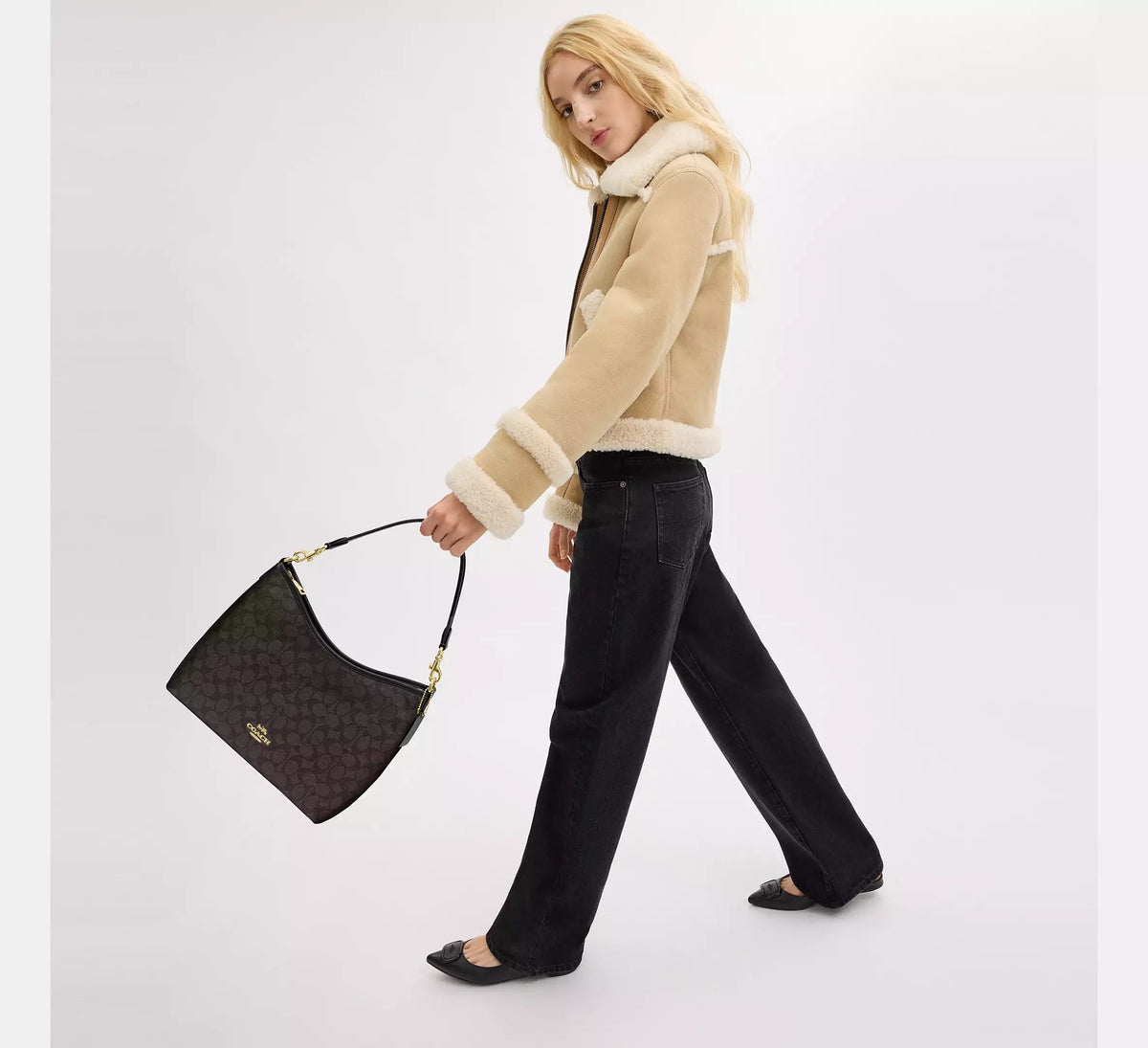 Times Square Tabby Shoulder Bag with Quilting