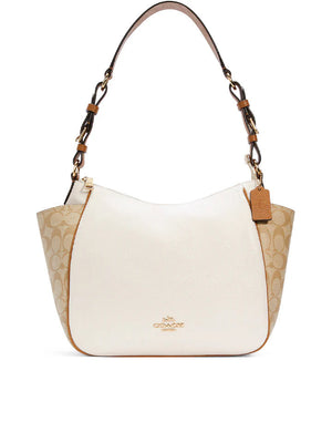 Rori Shoulder Bag in Colorblock Signature Canvas