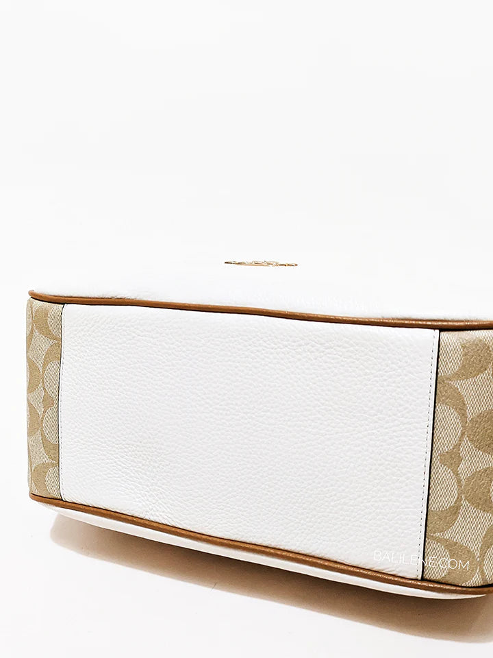 Rori Shoulder Bag in Colorblock Signature Canvas