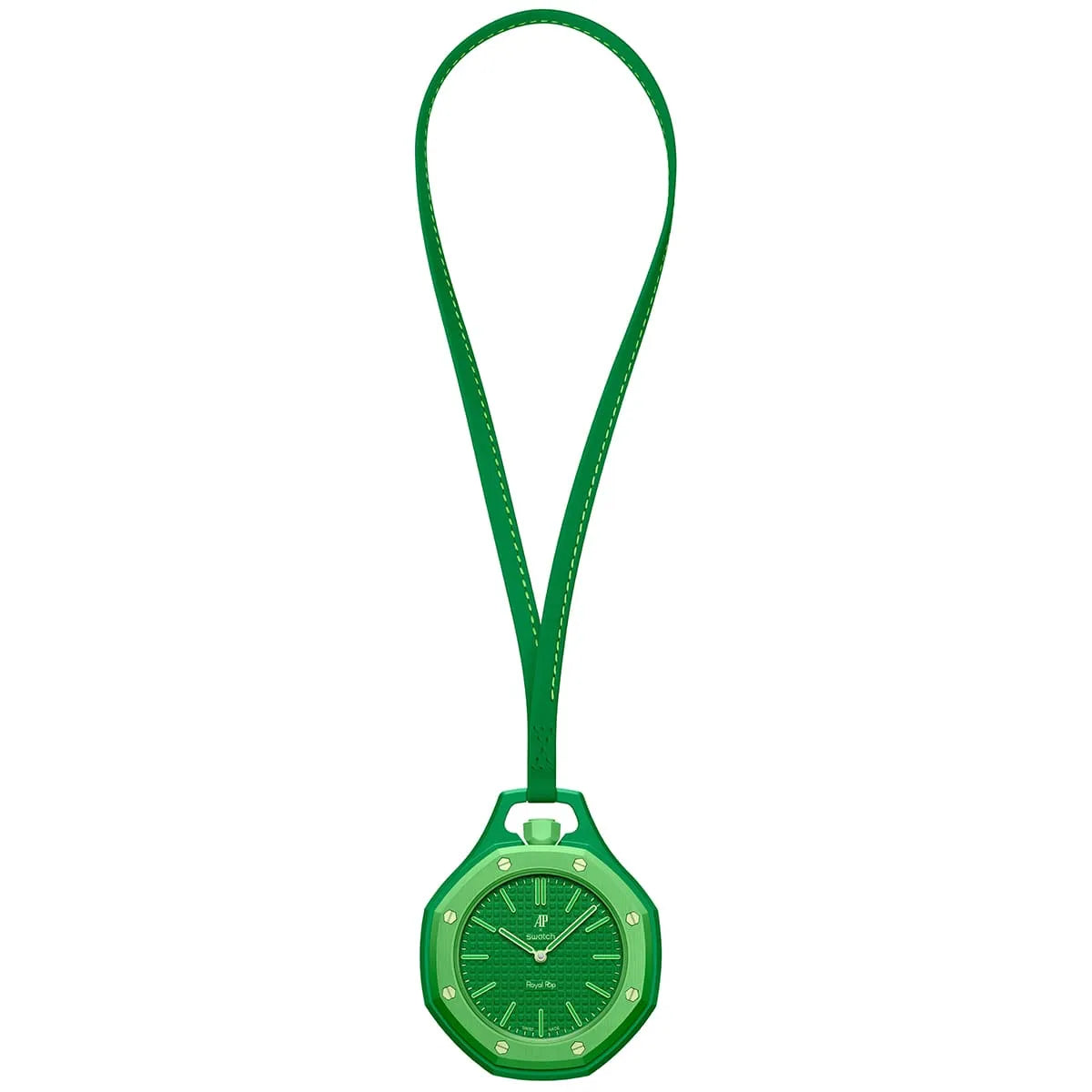Audemars Piguet x Swatch Royal Pop GREEN EIGHT Unisex Green Pocket Watch