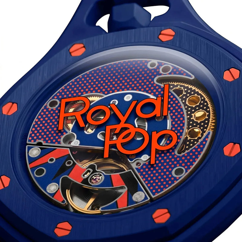 Audemars Piguet x Swatch Royal Pop ORENJI HACHI Unisex Pocket Watch
