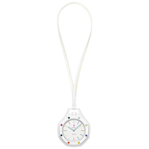 Audemars Piguet x Swatch Royal Pop Huit Blanc Unisex White Pocket Watch
