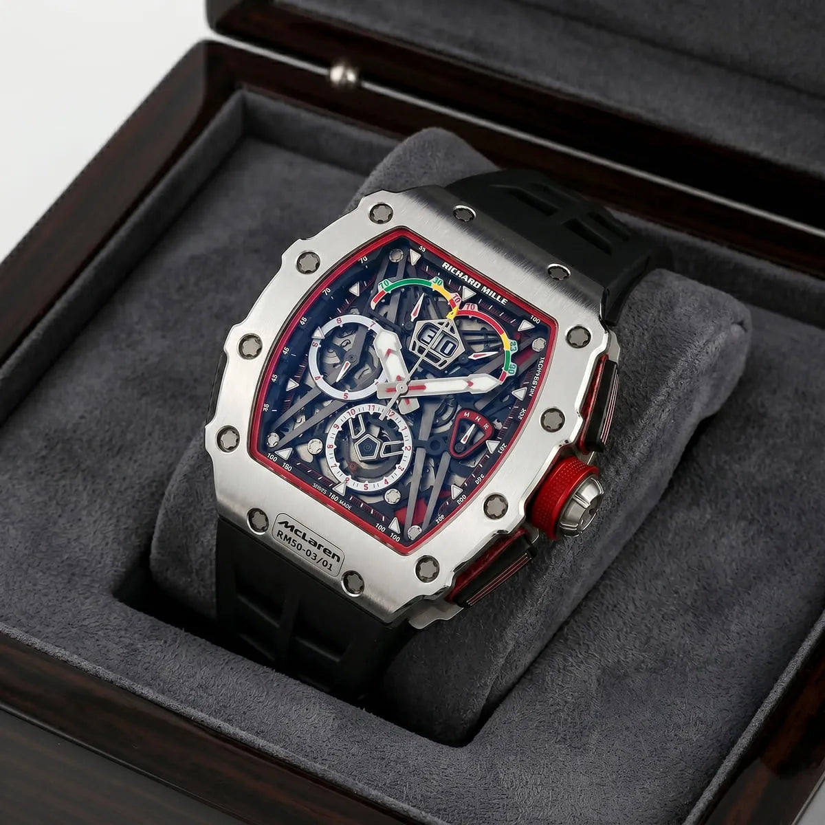 Richard Mille Men’s McLaren RM50-03/01 Skeleton Dial Watch