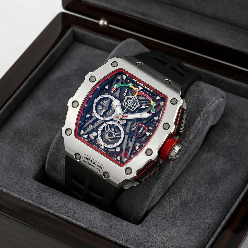 Richard Mille Men’s McLaren RM50-03/01 Skeleton Dial Watch