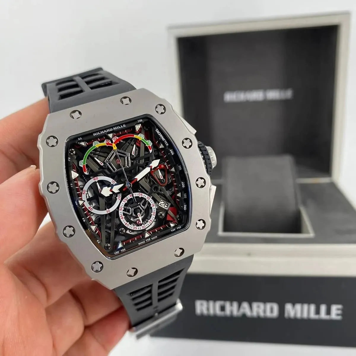 Richard Mille Men’s McLaren RM50-03/01 Skeleton Dial Watch