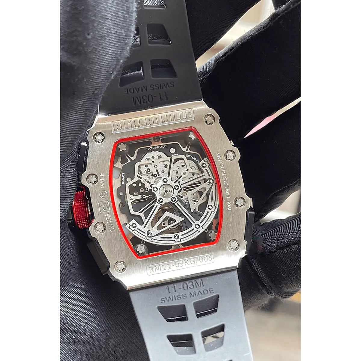 Richard Mille Men’s McLaren RM50-03/01 Skeleton Dial Watch