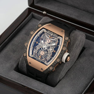 Richard Mille Men’s RM 35-01 Carbon TPT Skeleton Watch