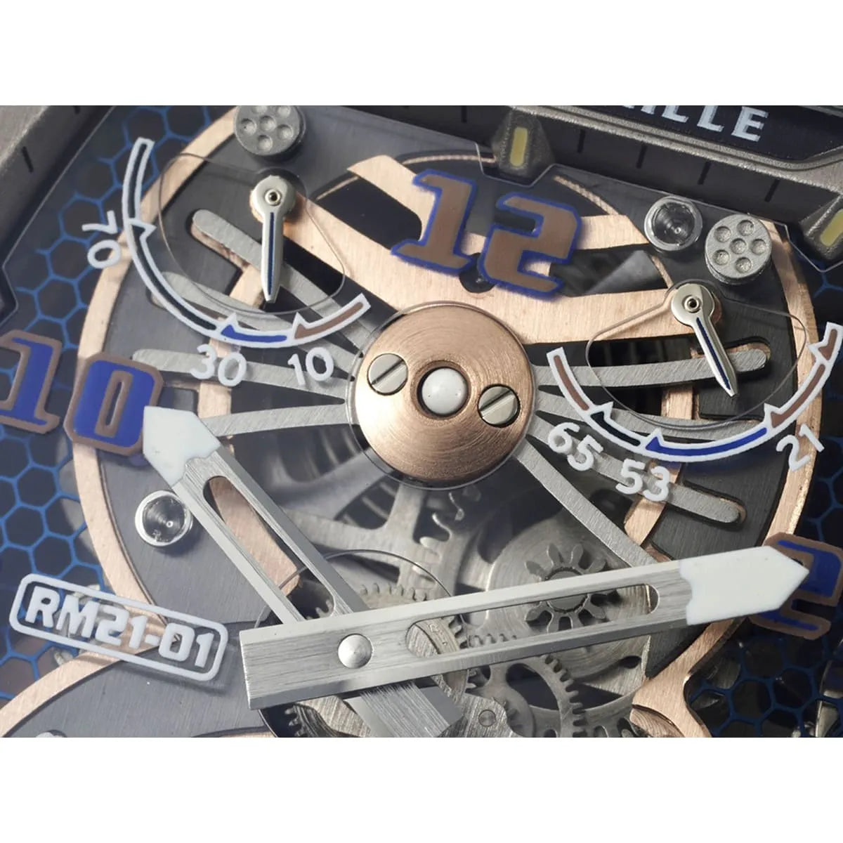 Richard Mille Men’s RM 35-01 Carbon TPT Skeleton Watch