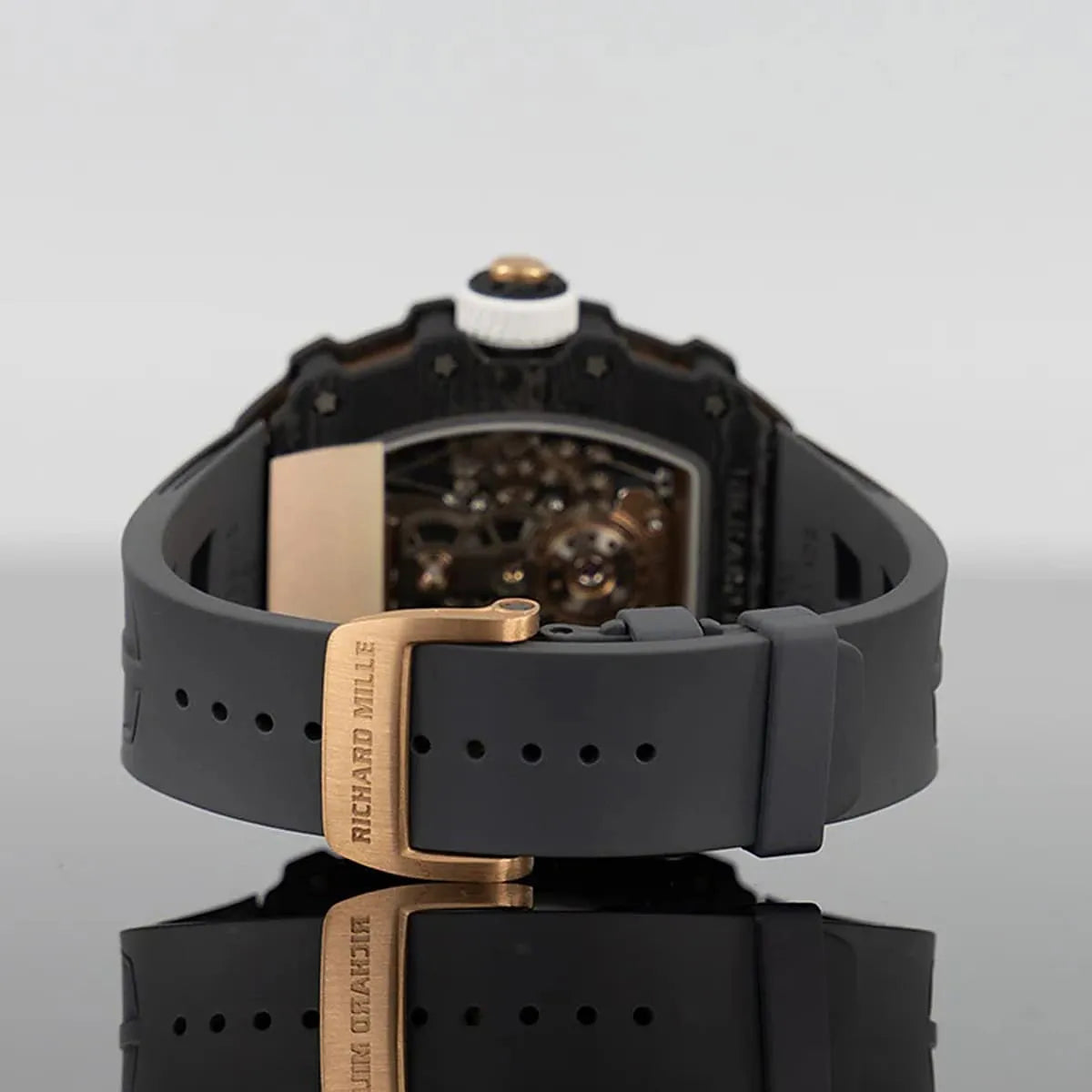 Richard Mille Men’s RM 35-01 Carbon TPT Skeleton Watch