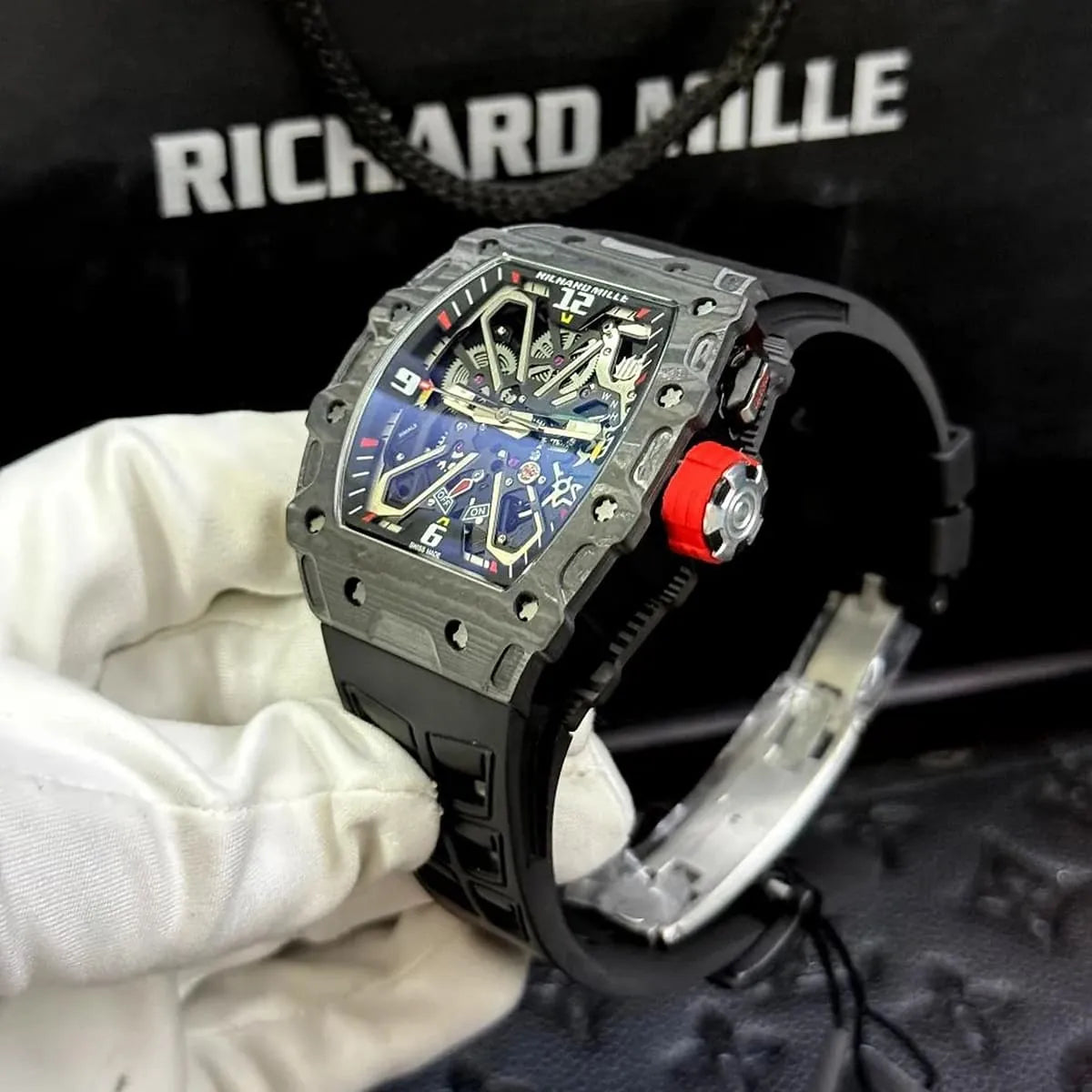 Richard Mille Men’s RM 35-03 Rafael Nadal Carbon TPT Watch