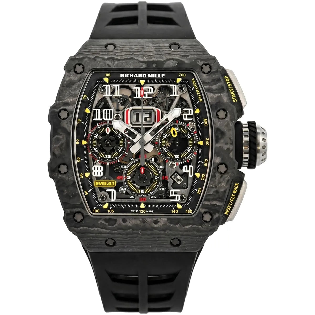 Richard Mille Men’s RM 35-02 Rafael Nadal Red Quartz TPT Watch