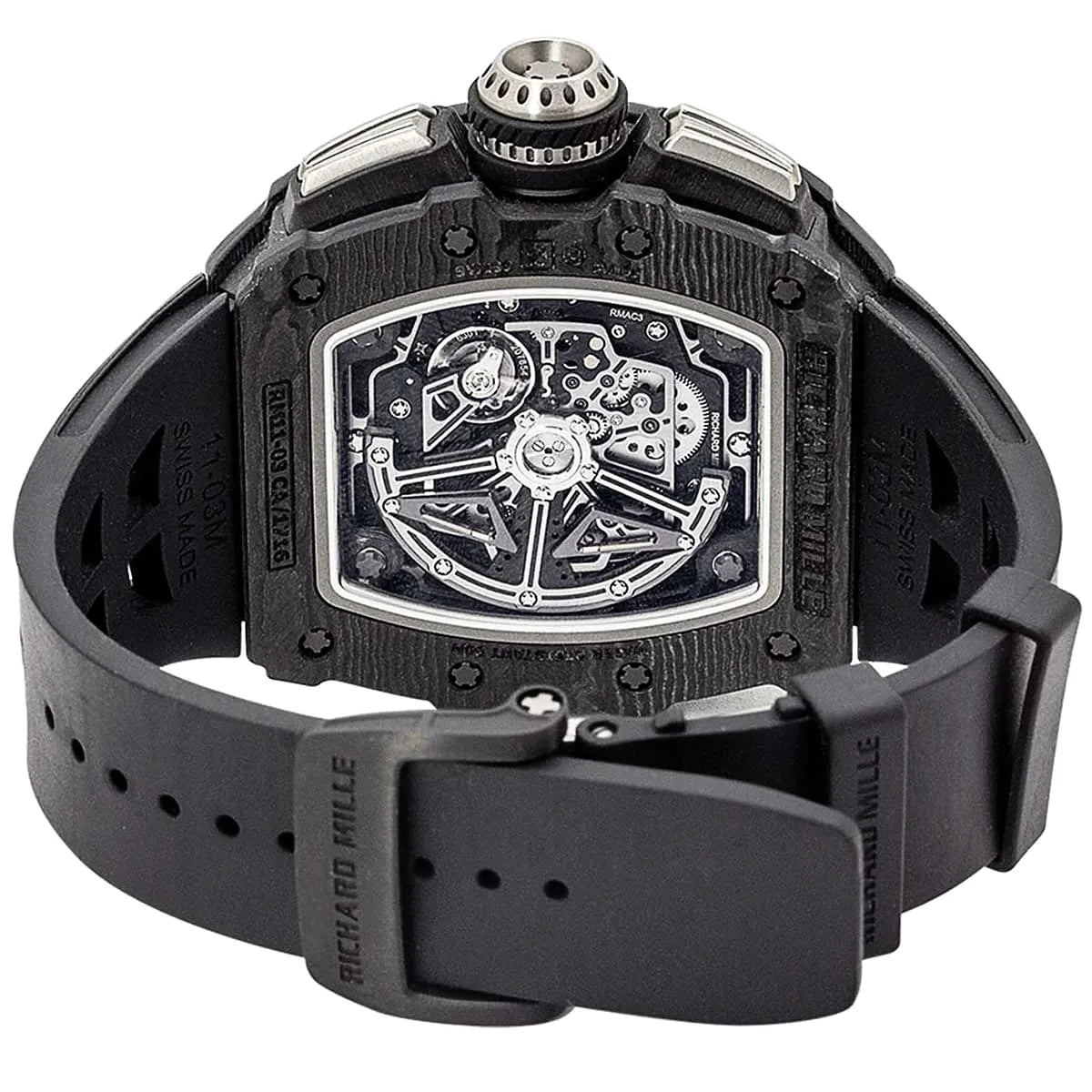 Richard Mille Men’s RM 35-02 Rafael Nadal Red Quartz TPT Watch