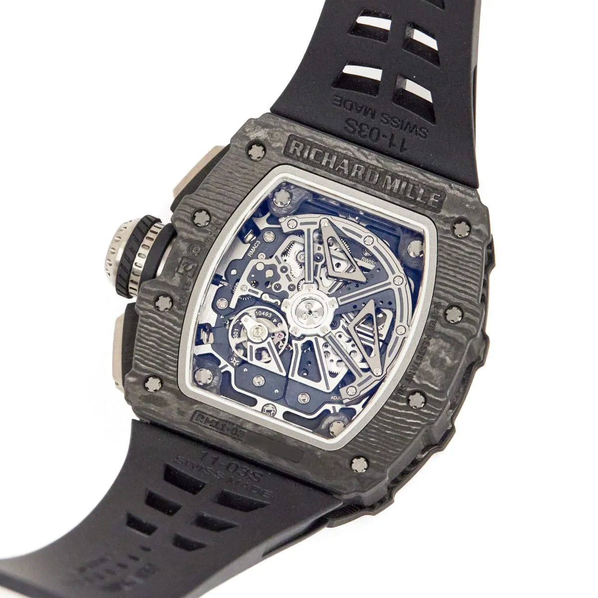 Richard Mille Men’s RM 35-02 Rafael Nadal Red Quartz TPT Watch
