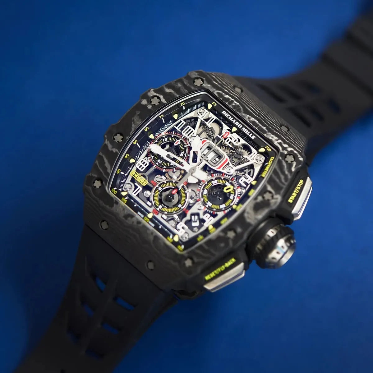 Richard Mille Men’s RM 35-02 Rafael Nadal Red Quartz TPT Watch