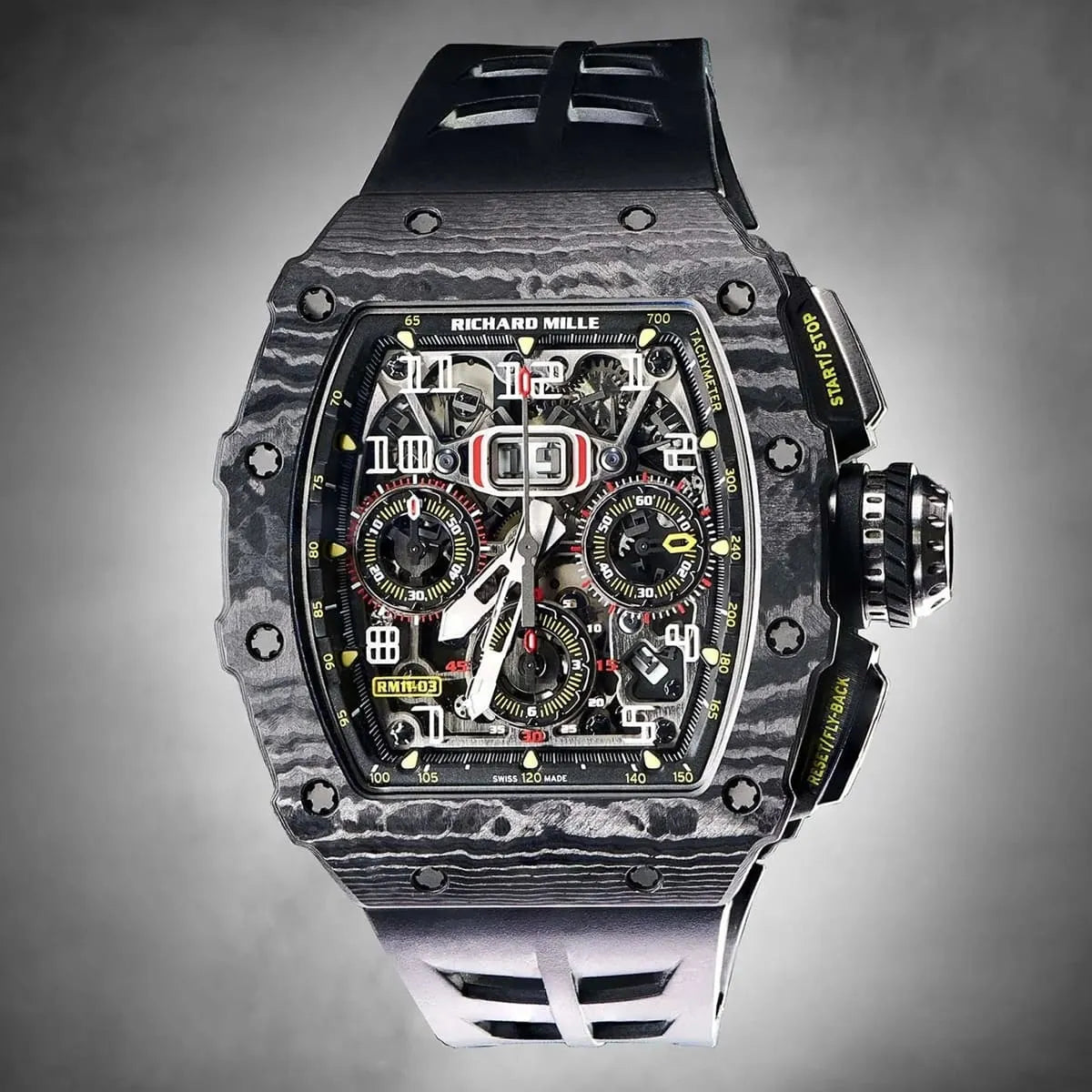 Richard Mille Men’s RM 35-02 Rafael Nadal Red Quartz TPT Watch